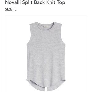 RD Style Split Back Knit Tank top